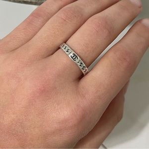Chanel Adjustable Silver Ring